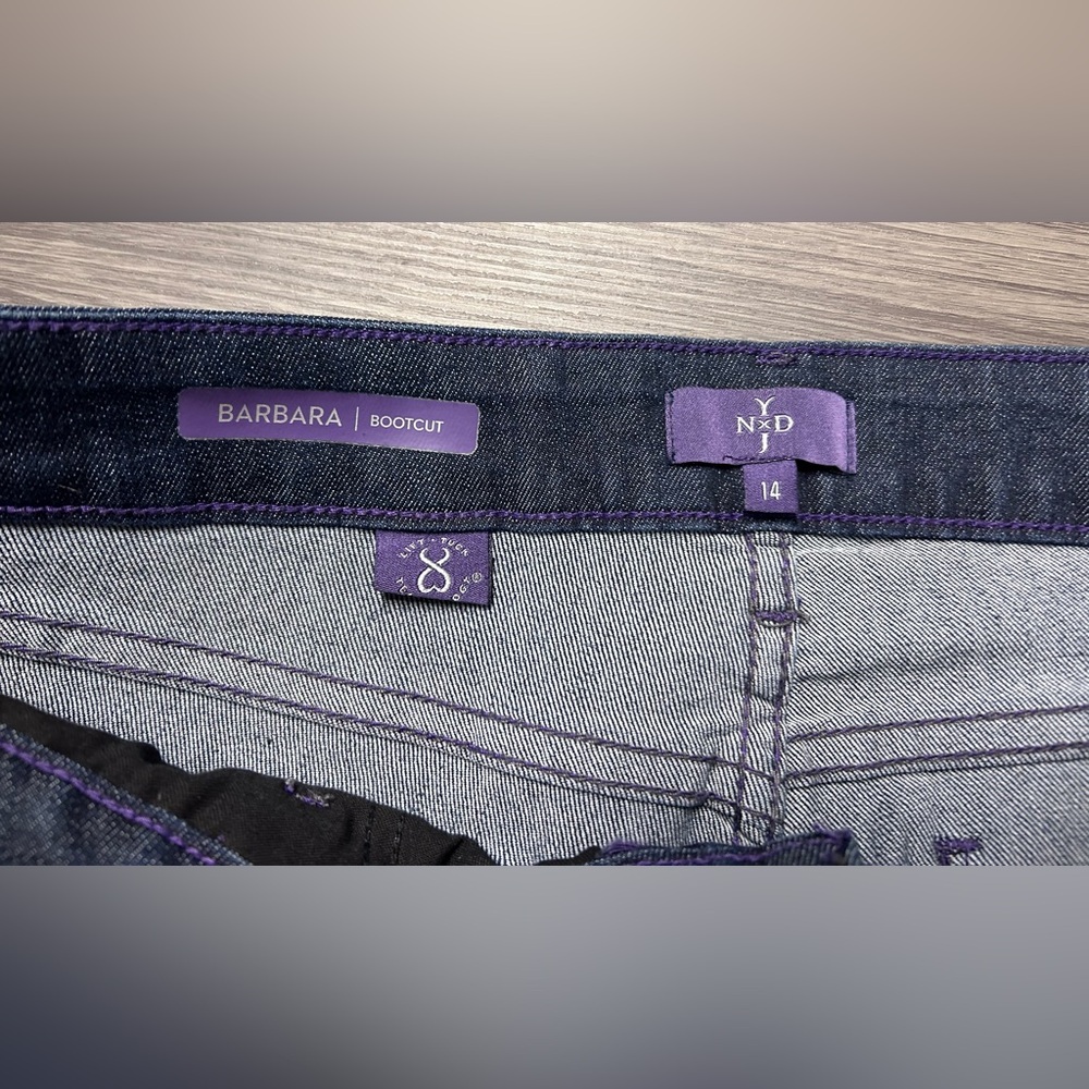 NYDJ Barbara Bootcut Jeans Size 14 - Picture 6 of 8